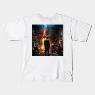 The Burning Investigation Kids T-Shirt